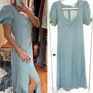 Society + Stitch slit dress